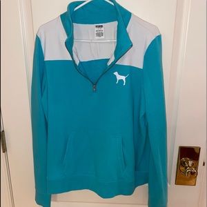 Victoria Secret PINK quarter zip sweatshirt